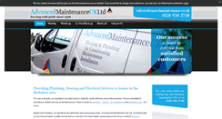 Desktop Screenshot of advancedmaintenancereading.co.uk